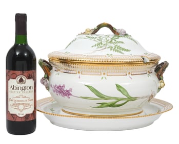 Royal Copenhagen Flora Danica Tureen & Underplate