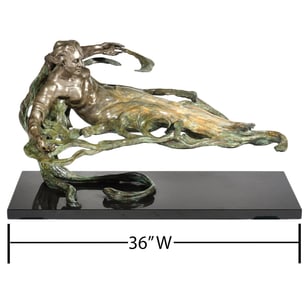 M. L. Snowden 'Alluvia' Bronze Figurine