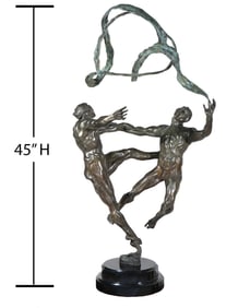 M. L. Snowden 'Stasis' Bronze Figurine
