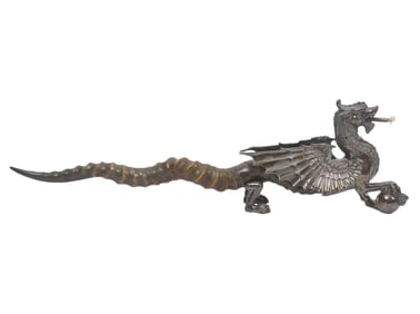 Horn Winged Dragon Cigar Lighter