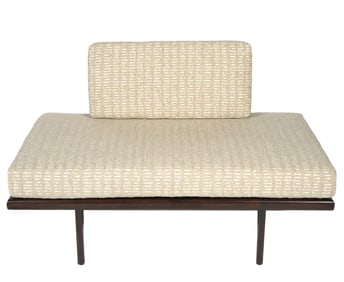 Mid Century Mel Smilow Cushioned Settee / Chair