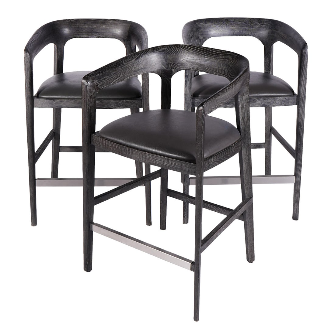 3 Interlude Home Kendra Counter Stools (1 of 8)