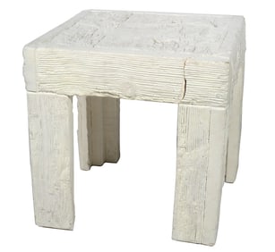 John Dickinson Cast Plaster Side Table