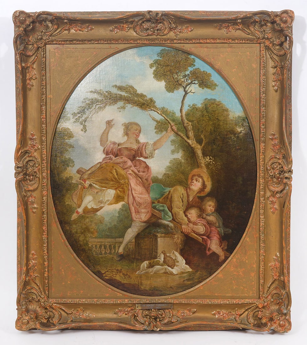 School of Jean Honore Fragonard Oil Painting (1 of 11)