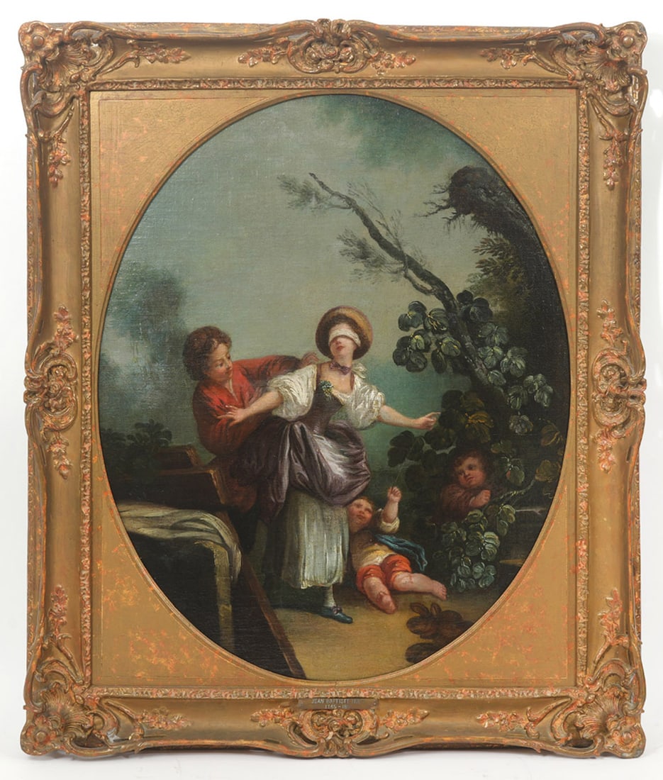 School of Jean Baptiste Huet Oil Painting (1 of 11)