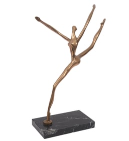 Manuel Carbonell Signed Bronze Sculpture