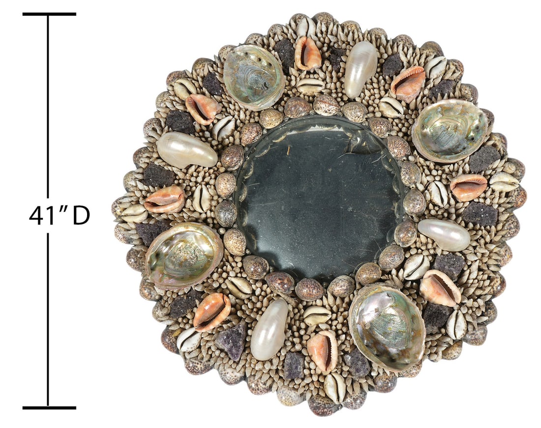 Anthony Redmile Shell Encrusted Wall Mirror (1 of 10)