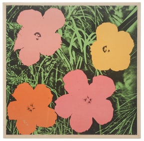 Andy Warhol II.6 Flowers Lithograph