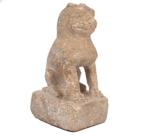 Chinese Marble Lion Figure Tang Dynasty From Sotheby's