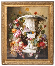 Still Life Oil Painting After Jan van Os