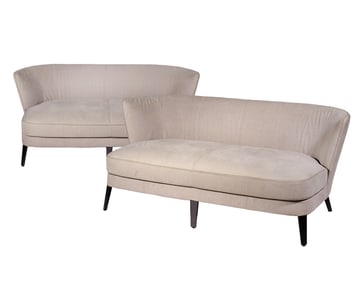 Pair of Maxalto B & B Italian Sofas