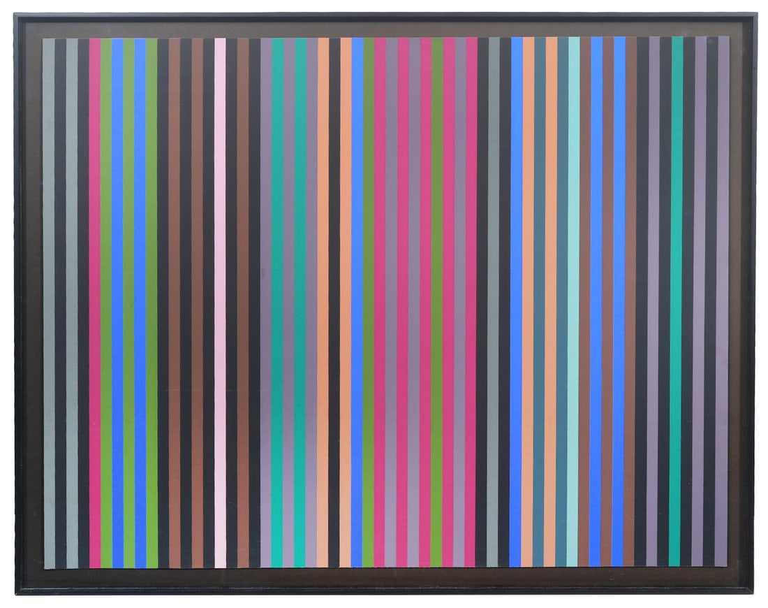 Gene Davis 'King Kong' Screenprint (1 of 9)