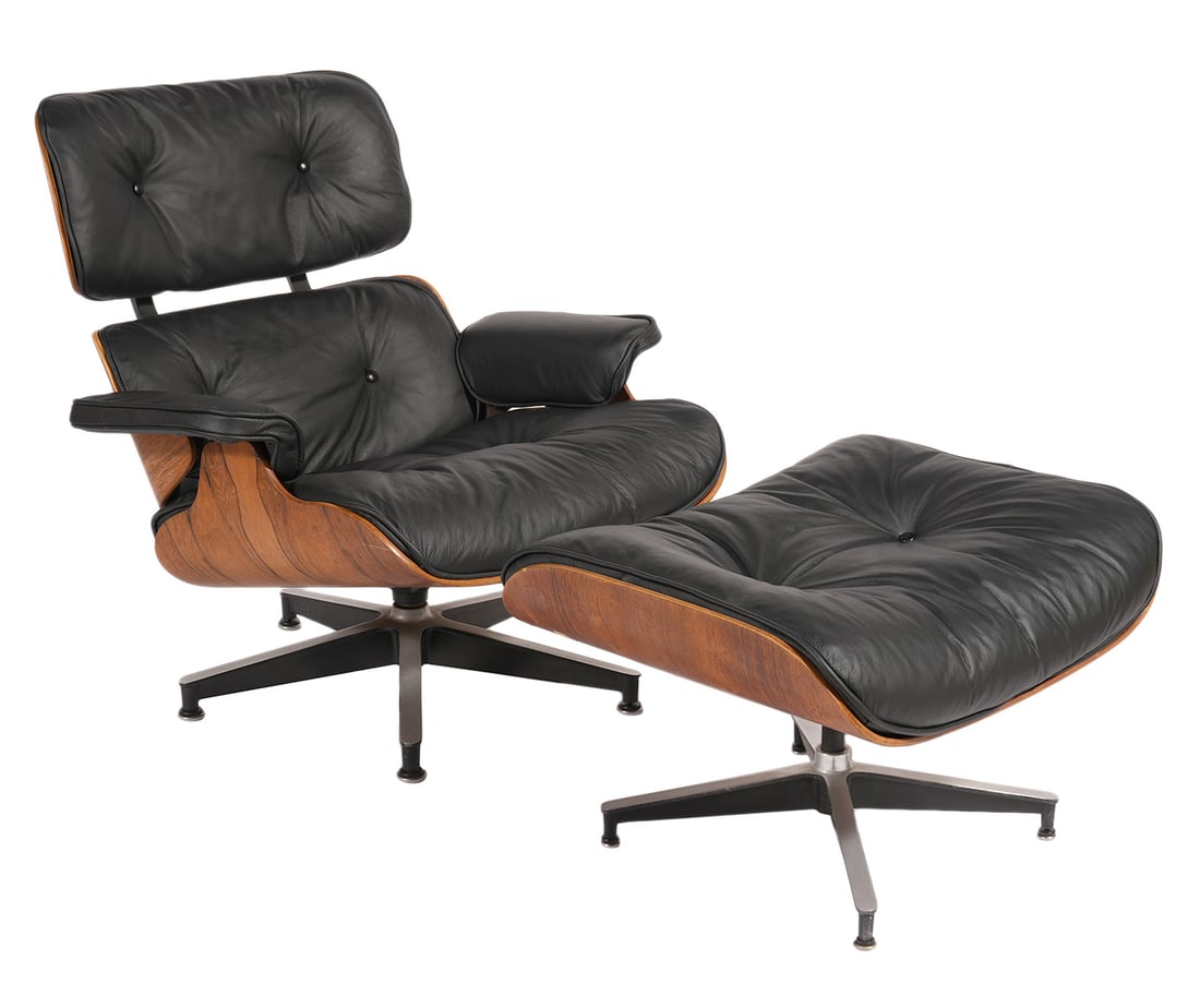 Herman Miller Eames Chair & Ottoman (1 of 7)