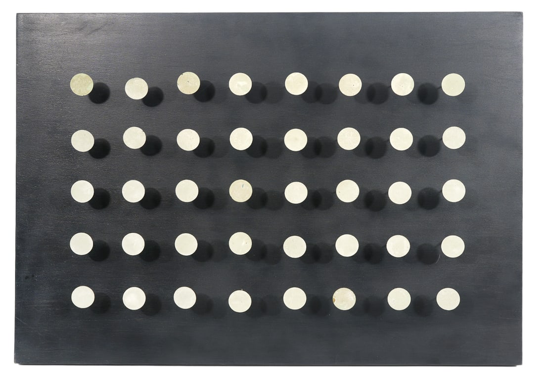 Yaacov Agam 'Tactile Bleu' 3-D Painting (1 of 14)