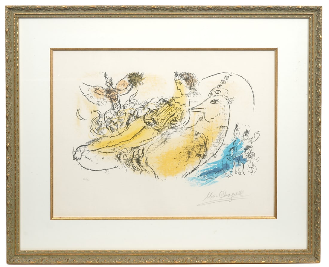 Marc Chagall 'The Accordionist' Lithograph (1 of 5)