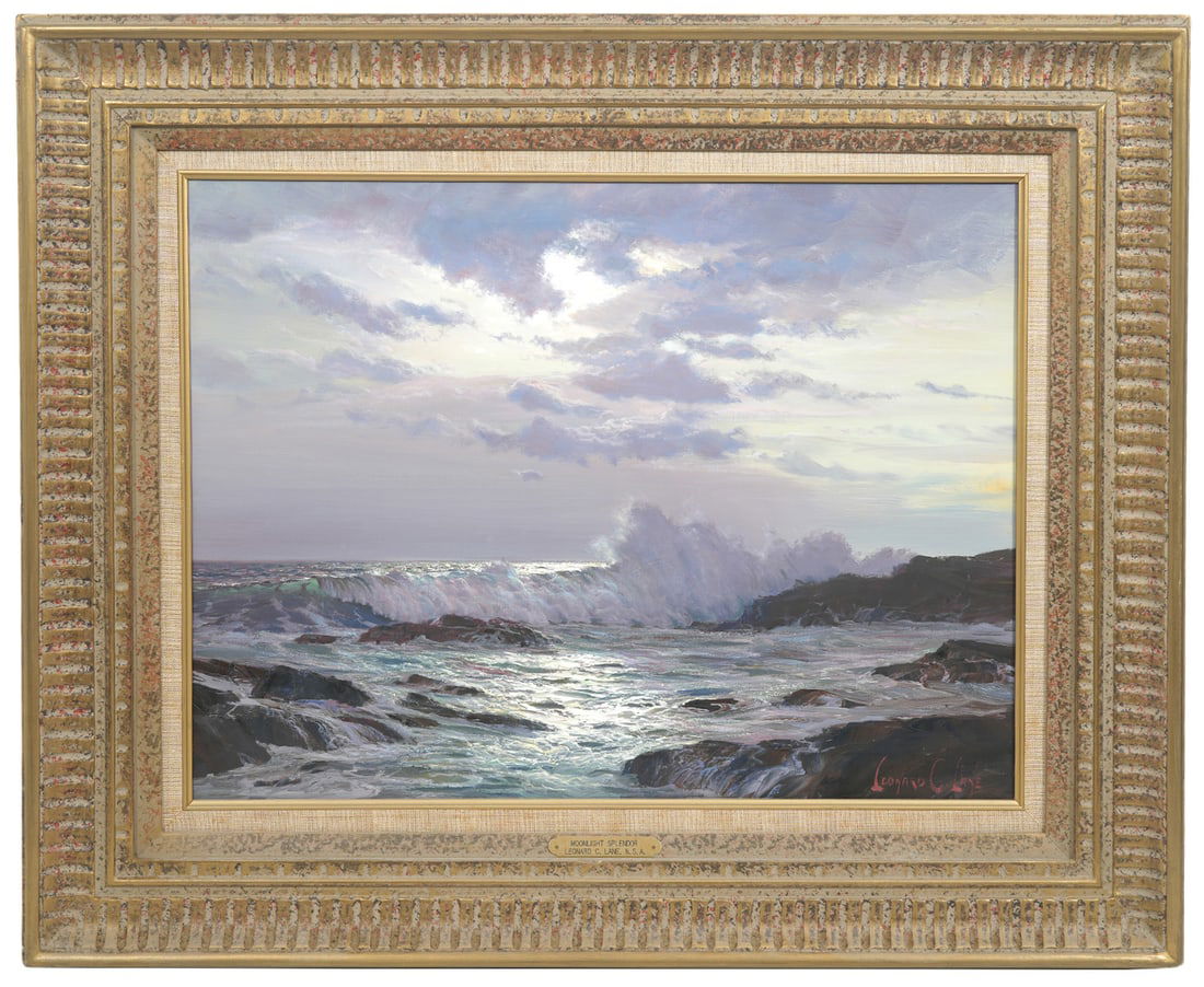 Leonard Lane 'Moonlight Splendor' Painting (1 of 9)