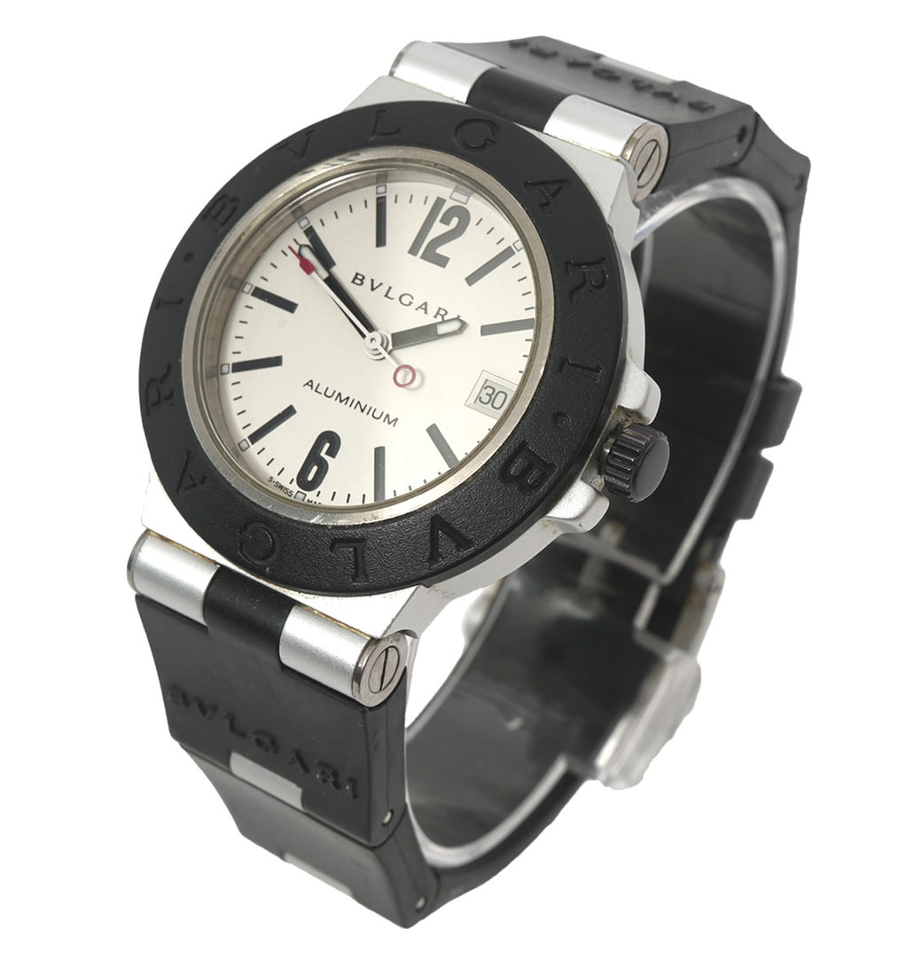 Bulgari Mens Diagono Aluminum Automatic Watch (1 of 8)