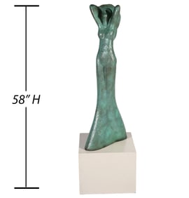 David Hostetler 'Springtime Lady' Sculpture