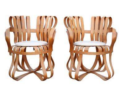 Pr. Frank Gehry for Knoll Cross Check Arm Chairs