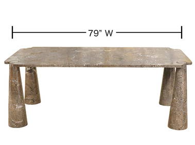 Angelo Mangiarotti Marble Dining Table (1 of 7)