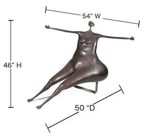 Abigail Varela Maqueta para 'El Descanso' Bronze