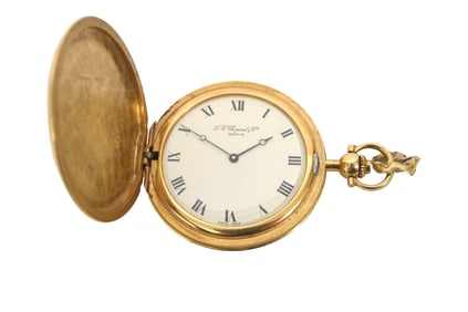 Chopard 18K YG Hunting Case Pocket Watch