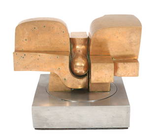 Jose-Luis Sanchez Abstract 'Eros' Bronze Sculpture (1 of 7)