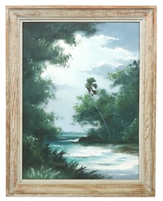 Harold Newton Highwaymen Indian River Painting