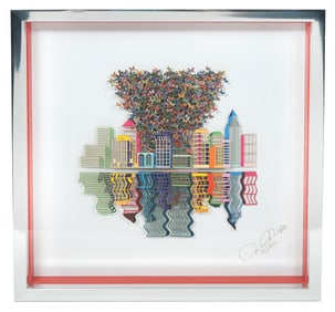 David Kracov Sculpture 'Reflections III'