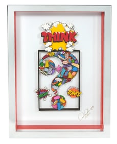 David Kracov 'Thinking Comics' Sculpture