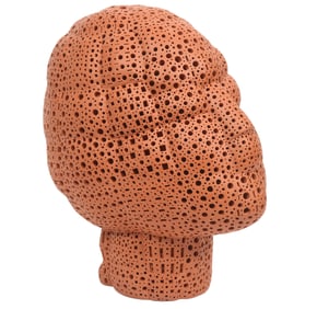 Alexander Ney Terracotta Head Sculpture