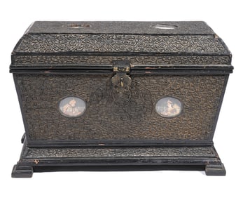 19th C. Indian Mughal Style Marriage Chest