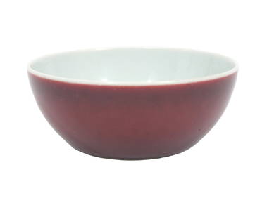Chinese Sang de Boeuf Small Porcelain Bowl (1 of 11)