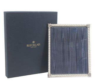 Buccellati 'Torsade' Sterling Pictue Frame