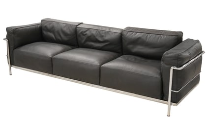 Cassina Le Corbusier LC2 3 Seat Sofa