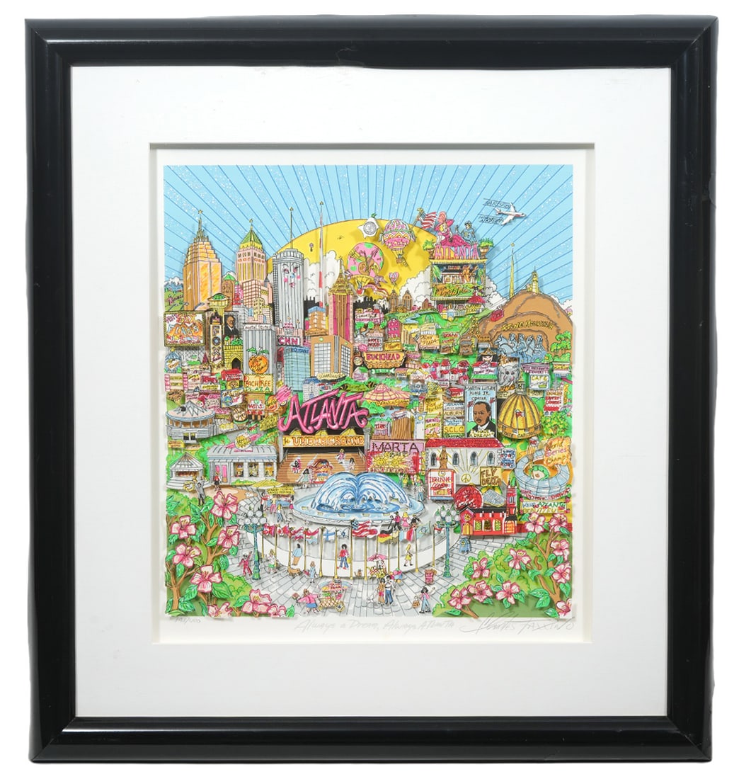 Fazzino 'Always a Dream, Always Atlanta' (1 of 6)