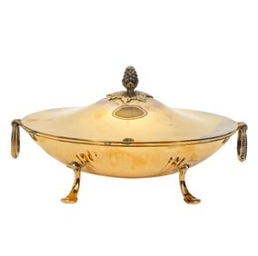 Tiffany & Co. Vermeil Sterling Covered Dish