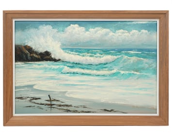 Roy McLendon Highwayman 'Ocean' Painting