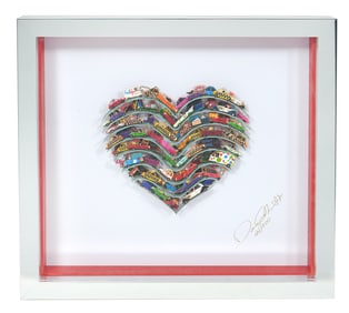 David Kracov 'Heart Beeps' Sculpture