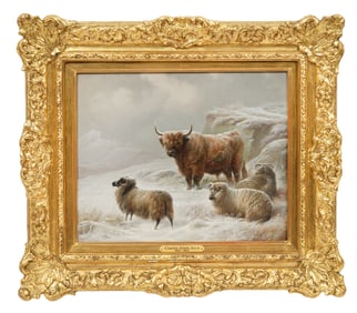 Charles Jones 'Highlands of Scotland' Painting