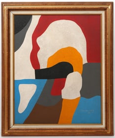 Frederick Hammersley Abstract Painting