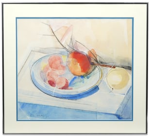 Anton Mahringer Signed Watercolor
