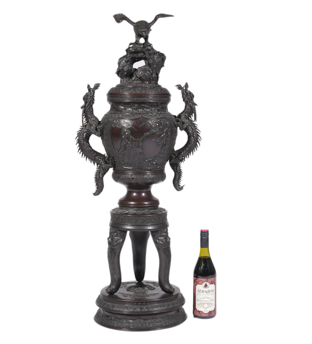 Japanese Antique Bronze Censer (1 of 20)