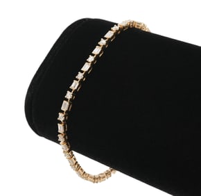 Ferkos' Baguette & Brilliant Diamond bracelet