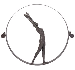 Bronze Dancer Wall Mount Attr. Ernest Trova