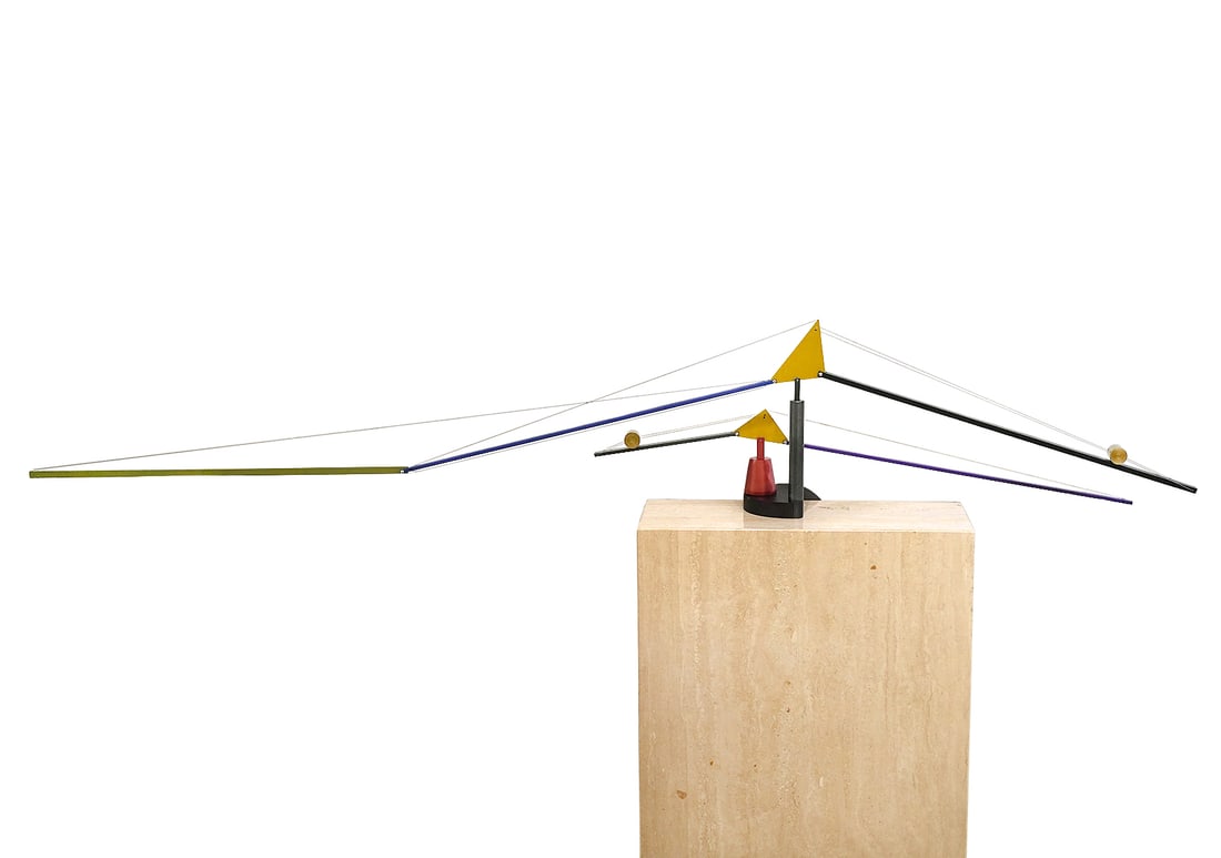 Large Peter Grimord Kinetic Table Sculpture (1 of 12)