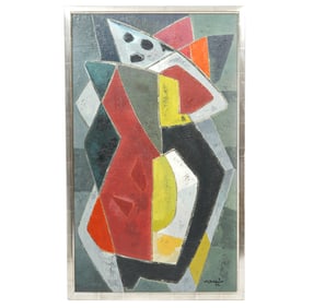 Francis Montanier 'Chichaoua' 1972 Painting