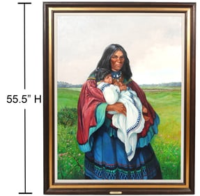 James Hutchinson 'Everglades Madonna' Painting