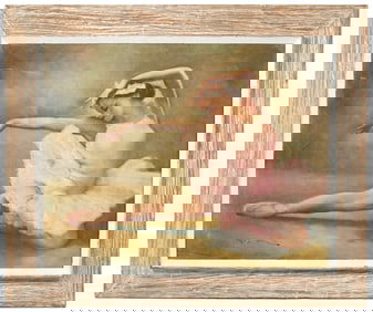 Pal Fried 'Ballerina' Signed Painting