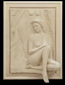 Bill Mack 'Illusion' Relief Sculpture